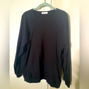 Black light weight sweatshirt